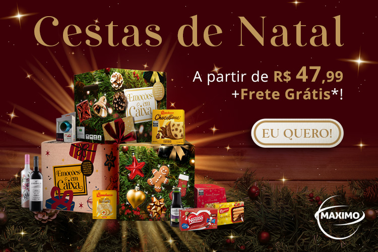 Cesta de Natal: Doe Novas Emoções - Cesta Básica e Cesta de Natal é ...